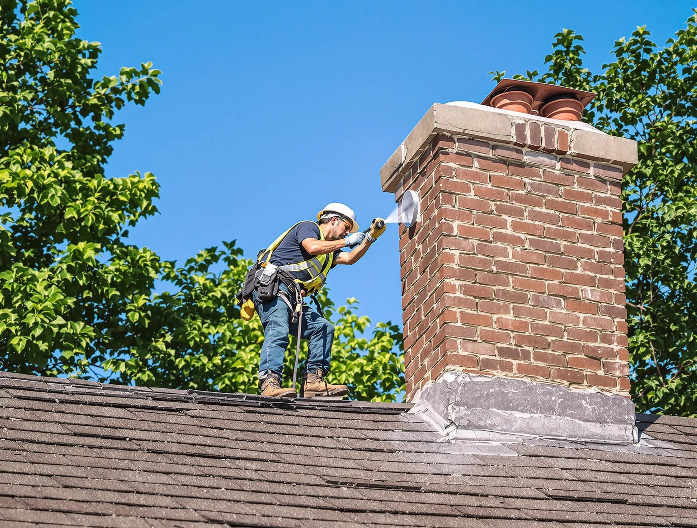 Maricopa Chimney Sweep performing an inspection with advanced tools in Maricopa, AZ