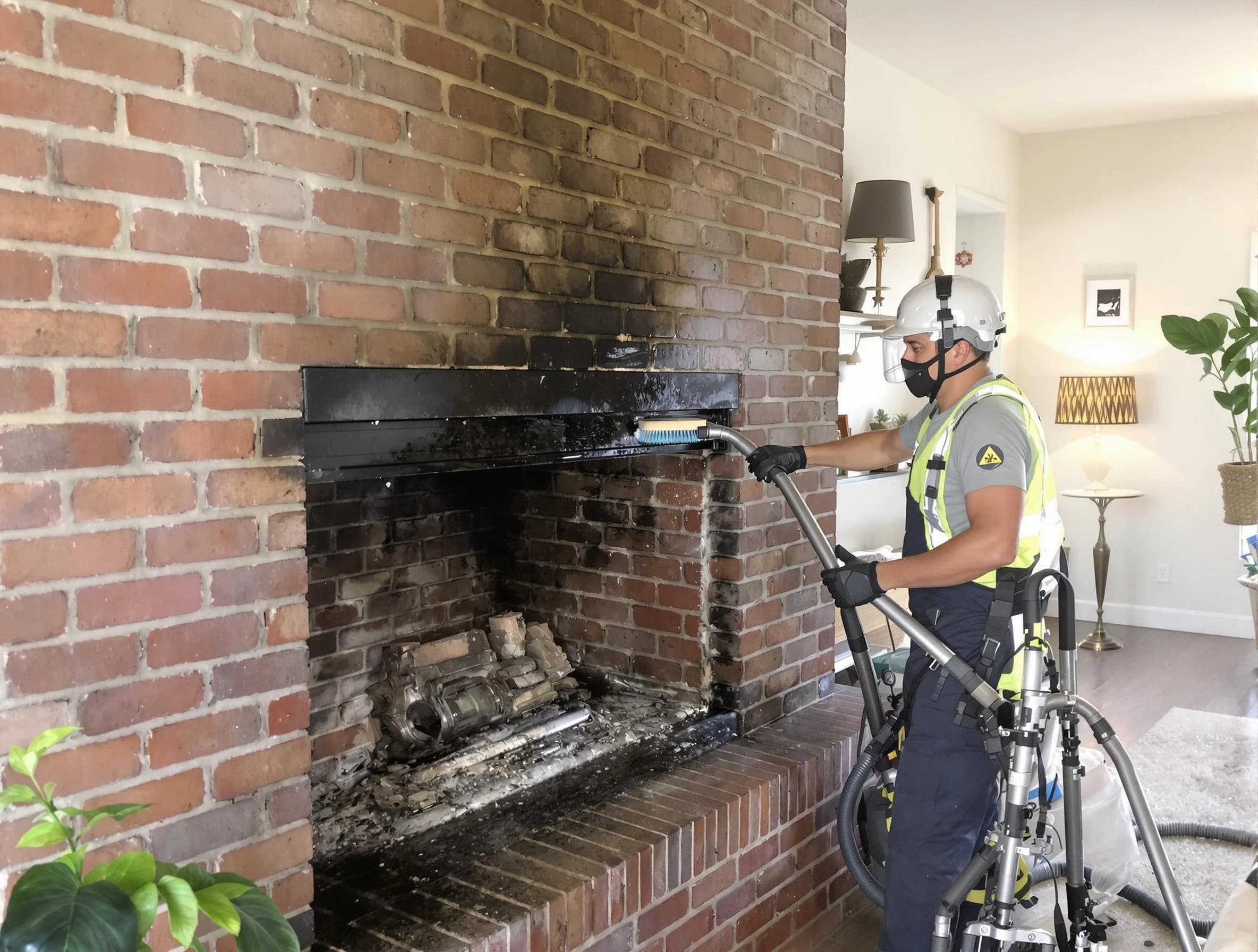 Maricopa Chimney Sweep providing fireplace cleaning services in Maricopa, AZ