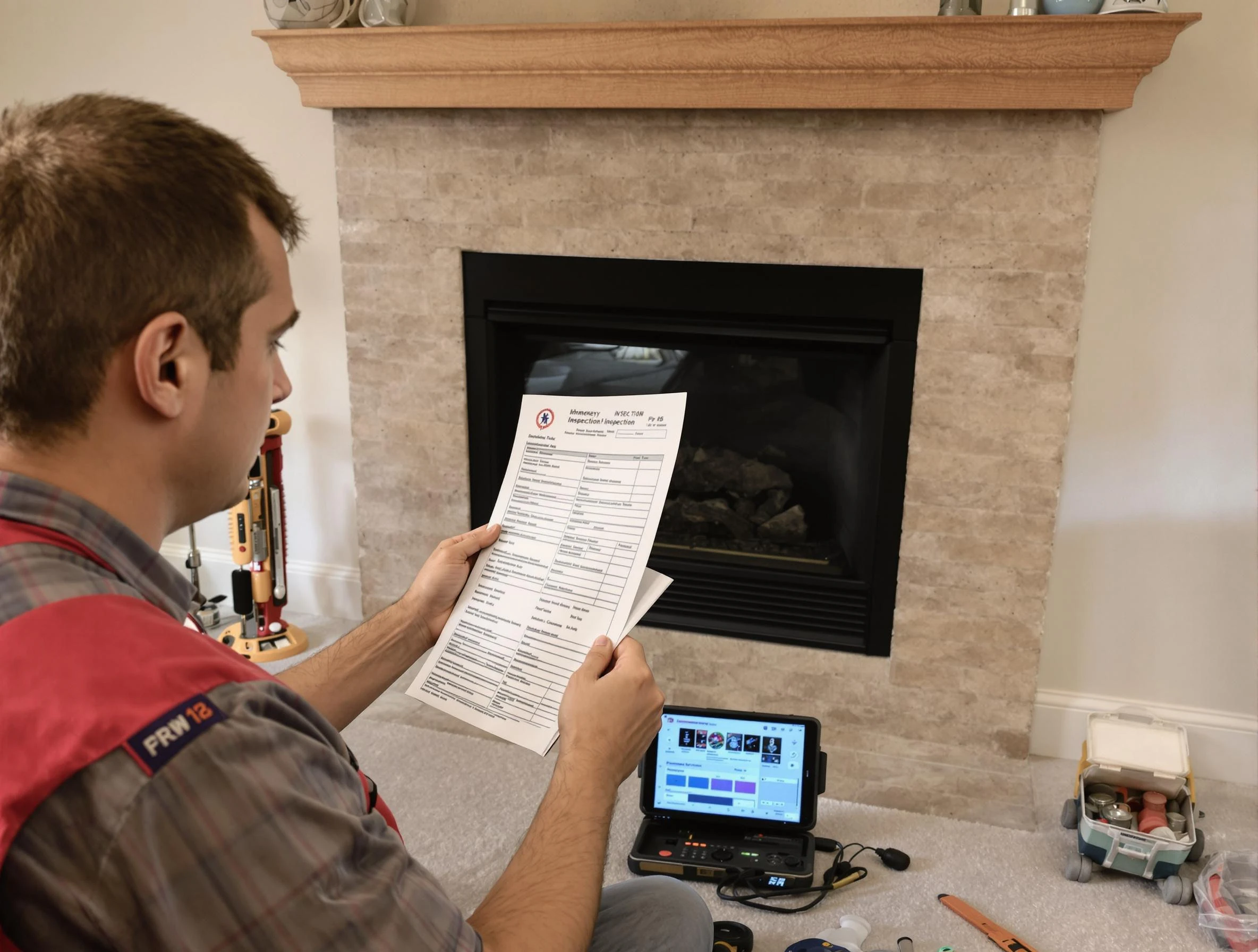Thorough chimney inspection by Maricopa Chimney Sweep in Maricopa, AZ